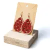 110 Pendientes gota granates