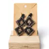 129 Pendientes color negro