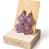 131 Pendientes color violeta