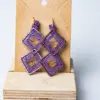 133 Pendientes color violeta