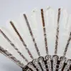 Abanico con encaje blanco