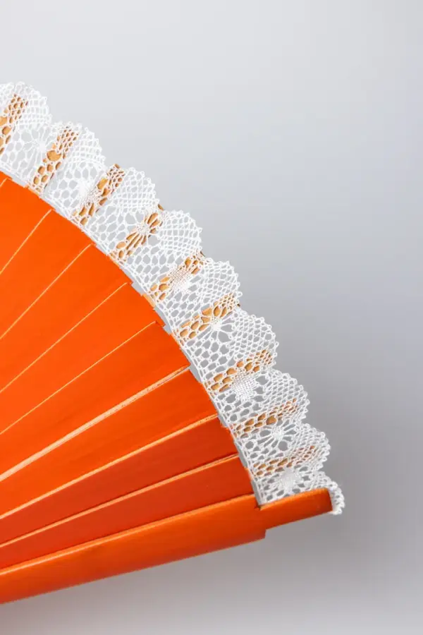 Abanico naranja