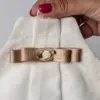 Porta rollos papel higiénico color tostado