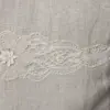 Bolso con cenefa de encaje
