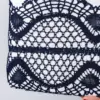 427 Bolso artesanal de encaje de bolillos “Mar”