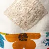 436 Saco Floral “Encaje en Rombo”
