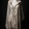 448 Mantón “Encaixe de Flores”