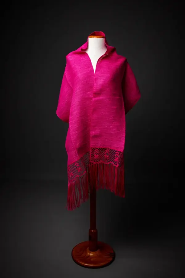 Chal Fucsia "Tradición Viva"