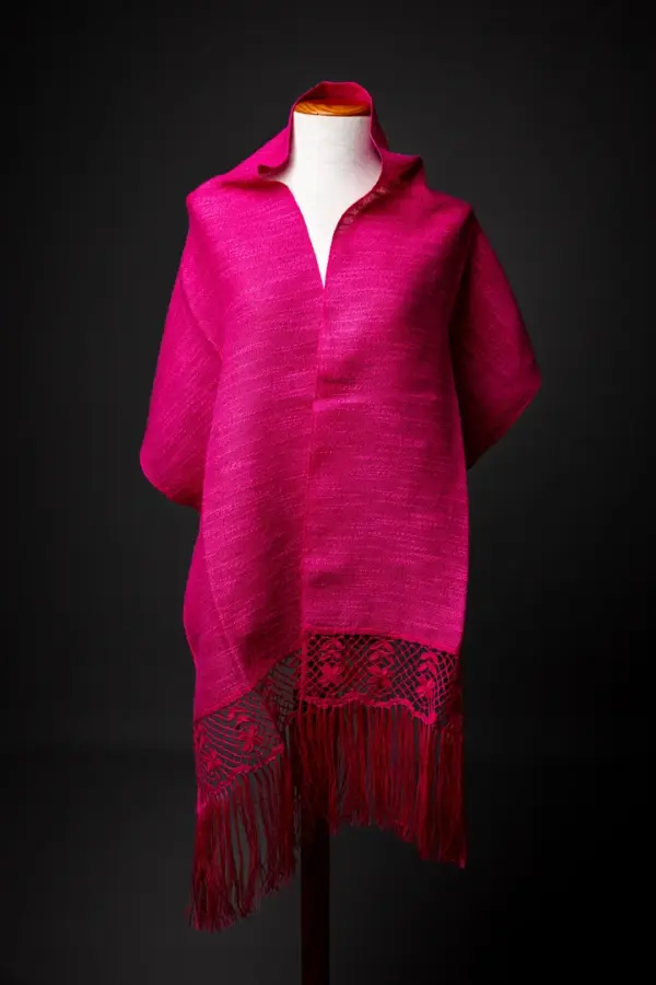 Chal Fucsia "Tradición Viva"