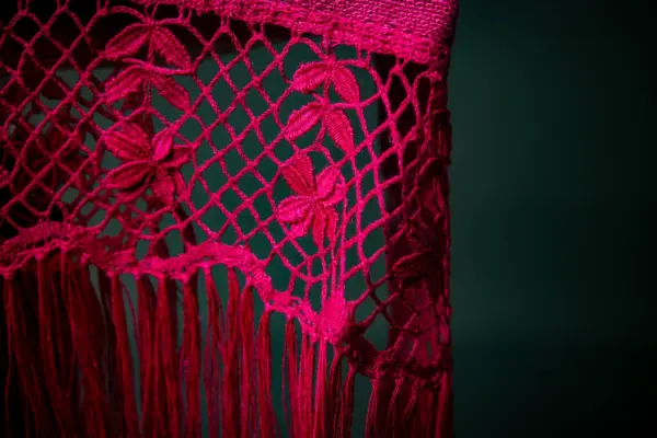 Chal Fucsia "Tradición Viva"