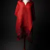 Chal rojo largo